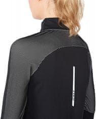 TWM Runningshirt Light Speed 1/2 Zip dámská polyesterová černá velikost XS