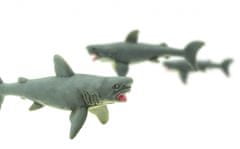 TWM hrací sada Lucky Minis bílí žraloci 2,5 cm černá 192 ks