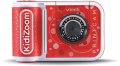 TWM dětský fotoaparát KidiZoom PrintCam junior červený/bílý 4-dílný