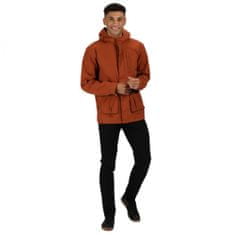 TWM outdoorová bunda Bazyl II pánská polyesterová oranžová velikost M