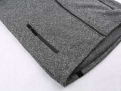 TWM outdoorová vesta Bylle pánská polyesterová šedá velikost 3XL