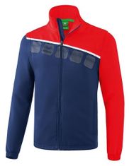 TWM outdoorová bunda 5-C polyester modrá/červená velikost L
