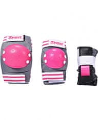 TWM ochrana bruslí 3-dílná basic pink one-size