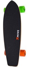 TWM skateboard Cruiser 59 cm dřevo/hliník černý