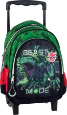 TWM batoh na kolečkách Beast Mode boys 15 x 25 x 30 cm zelený
