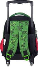 TWM batoh na kolečkách Beast Mode boys 15 x 25 x 30 cm zelený