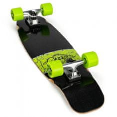 TWM skateboard Overturn Cruiser 70 cm dřevo/hliník černý