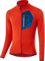 TWM outdoorová vesta pánská polyesterová oranžová/modrá velikost 50