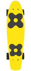 TWM skateboard Juicy SusiYellow 57 cm polypropylen žlutý