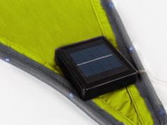 TWM stínící tkanina solární hranice-leds 3,6 metru polyester vápno