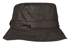 TWM klobouk Quernsey Waxcotton pánský hnědý velikost 55