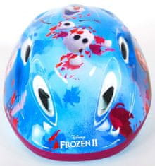 TWM Cyklistická/skate helma Frozen modrá/růžová velikost 51-55 cm