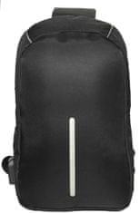 TWM taška přes rameno Zita 4 litry 19,5 x 7 x 29 cm polyester černá