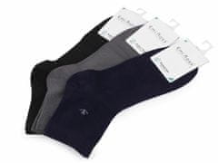 Kraftika 3pár (vel. 39-42) mix pánské bavlněné ponožky kotníkové