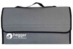 Organizační taška do kufru auta s uchy a kapsami v šedé barvě HEGGER