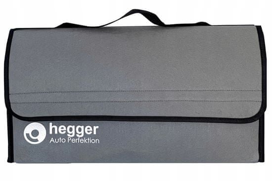 HEGGER® Organizační taška do kufru auta s uchy a kapsami v šedé barvě HEGGER