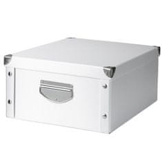 Zeller Box pro skladování, 40x33x17 cm, barva bílá