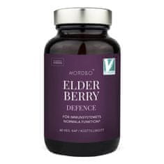 Nordbo Elderberry Defence (Extrakt z černého bezu + vit. C + zinek), 60 kapslí