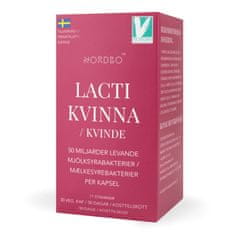 Nordbo Lacti Kvinna (Probiotika pro ženy), 30 kapslí