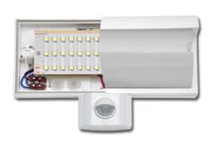 Ecolite Ecolite LED sv. s čidlem 120st,45xLED,9W, IP44,černé WHLX84-CR