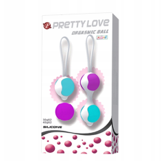 PRETTY LOVE GEISE BALLS Sada 4 silikonových kuliček PRETTY LOVE