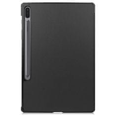 Techsuit Pouzdro pro tablet Samsung Galaxy Tab S7 FE 12.4 inch T730/T736 2021, Techsuit FoldPro černé