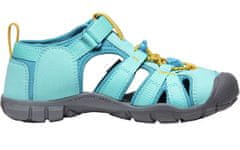 KEEN Dětské sandály SEACAMP 1027419 ipanema/fjord blue (Velikost 37)