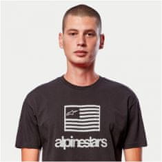 Alpinestars triko FLAG černo-bílé S