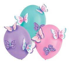 Amscan Nafukovací balónky Flutter 3 ks