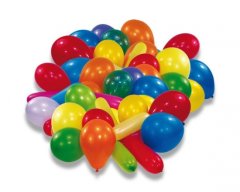 Amscan Nafukovací balónky 20 ks mix barev