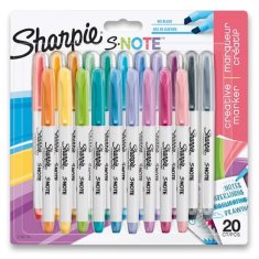 Sharpie Popisovač Sharpie S-Note souprava 20 barev