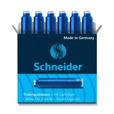 Schneider Inkoustové bombičky modré 6 ks