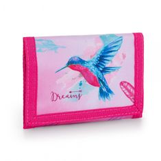 Karton PP Dětská textilní peněženka Kolibřík