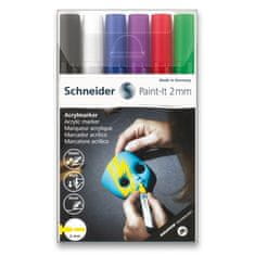Schneider Akrylový popisovač Paint-It 310 2mm souprava 6 barev-V1