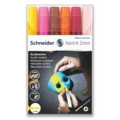 Schneider Akrylový popisovač Paint-It 310 2mm souprava 6 barev-V3