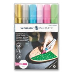 Schneider Akrylový popisovač Paint-It 320 4mm souprava 6 barev-V2
