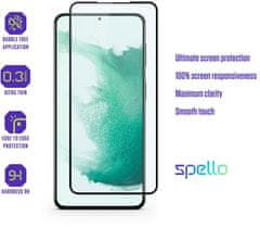 EPICO Spello by tvrzené sklo pro Realme C55, 2.5D, černá