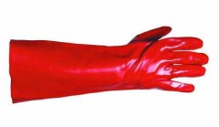 MDTools Ochranné rukavice REDSTART, máčené PVC, velikost 10