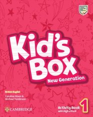 Nixon Caroline: Kid´s Box New Generation 1 Activity Book with Digital Pack British English