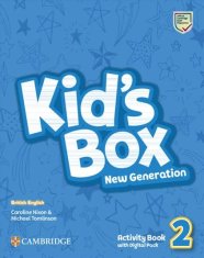 Nixon Caroline: Kid´s Box New Generation 2 Activity Book with Digital Pack British English