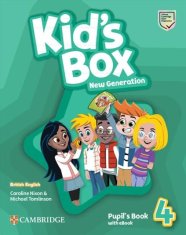 Nixon Caroline: Kid´s Box New Generation 4 Pupil´s Book with eBook British English