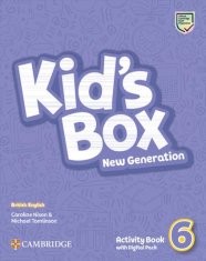 Nixon Caroline: Kid´s Box New Generation 6 Activity Book with Digital Pack British English