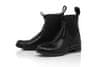 Jezdecká bota jodhpur Kamira elastická guma | Kožené černé dámy, 40