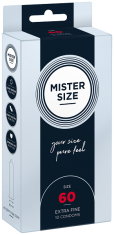 Mister Size MISTER SIZE 60 slícované kondomy obvod 10 ks