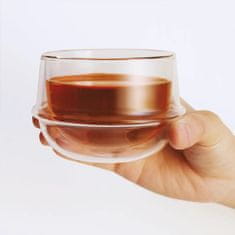Kinto KRONOS dvoustěnný šálek na čaj 200 ml