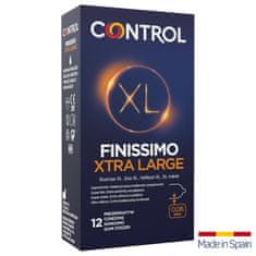 CONTROL CONTROL Finissimo Xtra Large kondomy XL 12ks