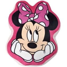 SETINO Tvarovaný 3D polštář s tváří Minnie Mouse - Disney