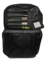 INNA Toaletní taška Make Up Bag Make Up Bag Toaletní taška Cestovní taška Travelcosmetic s rukojetí Kosmetické pouzdro v černé barvě