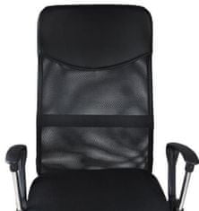 Malatec 2727 Kancelářská černá židle MESH 11702
