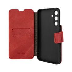FIXED Kožené pouzdro typu kniha FIXED ProFit pro Samsung Galaxy A54 5G, červené